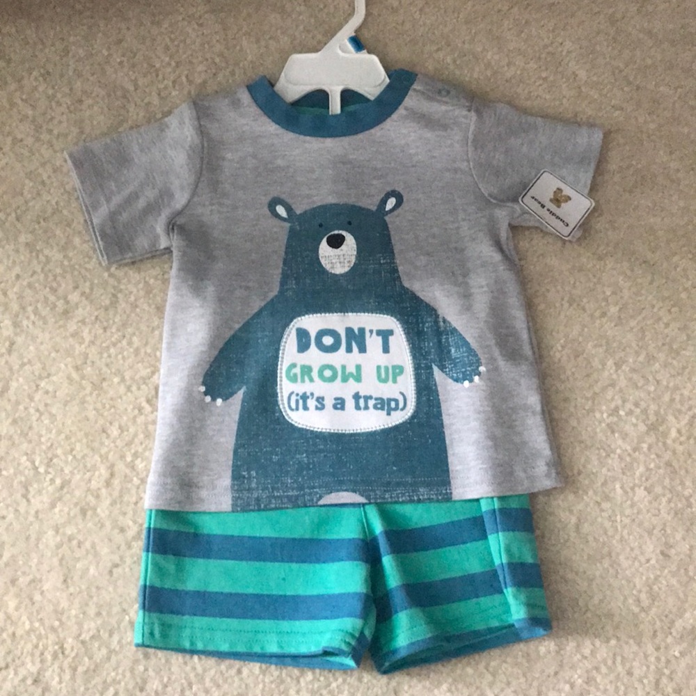 Shirt and short set